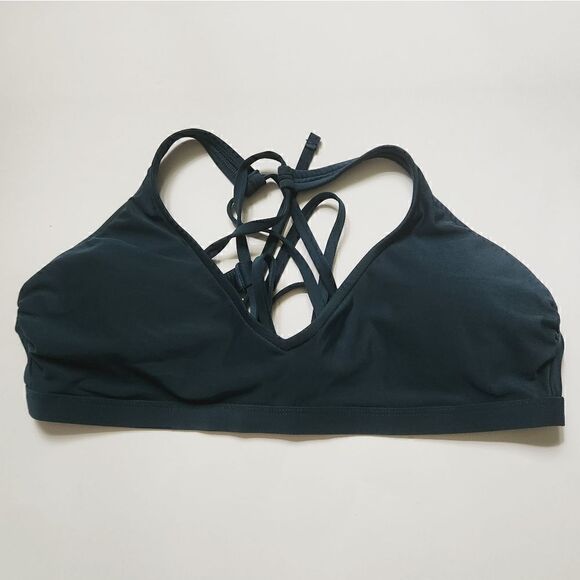 All in Motion Blue Bikini Top Size Large Bottom Size Extra Large - Picture 1 of 6